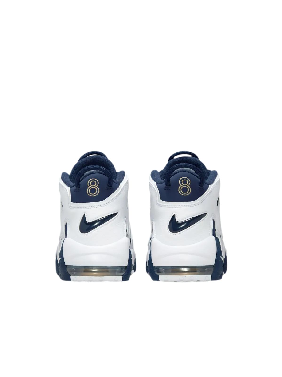 NIKE AIR MORE UPTEMPO WHITE/NAVY BLUE