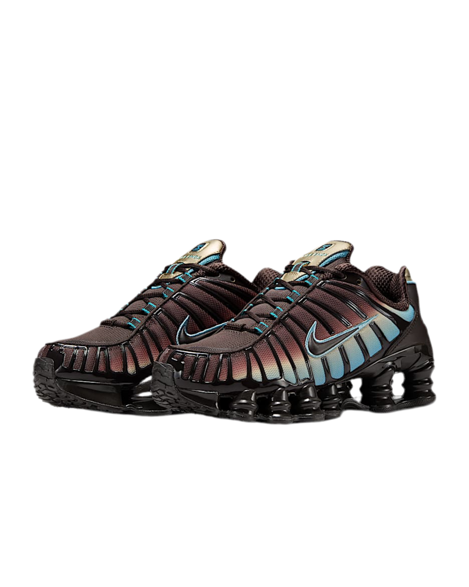 NIKE SHOX TL BROWN DENIM TURQUOISE