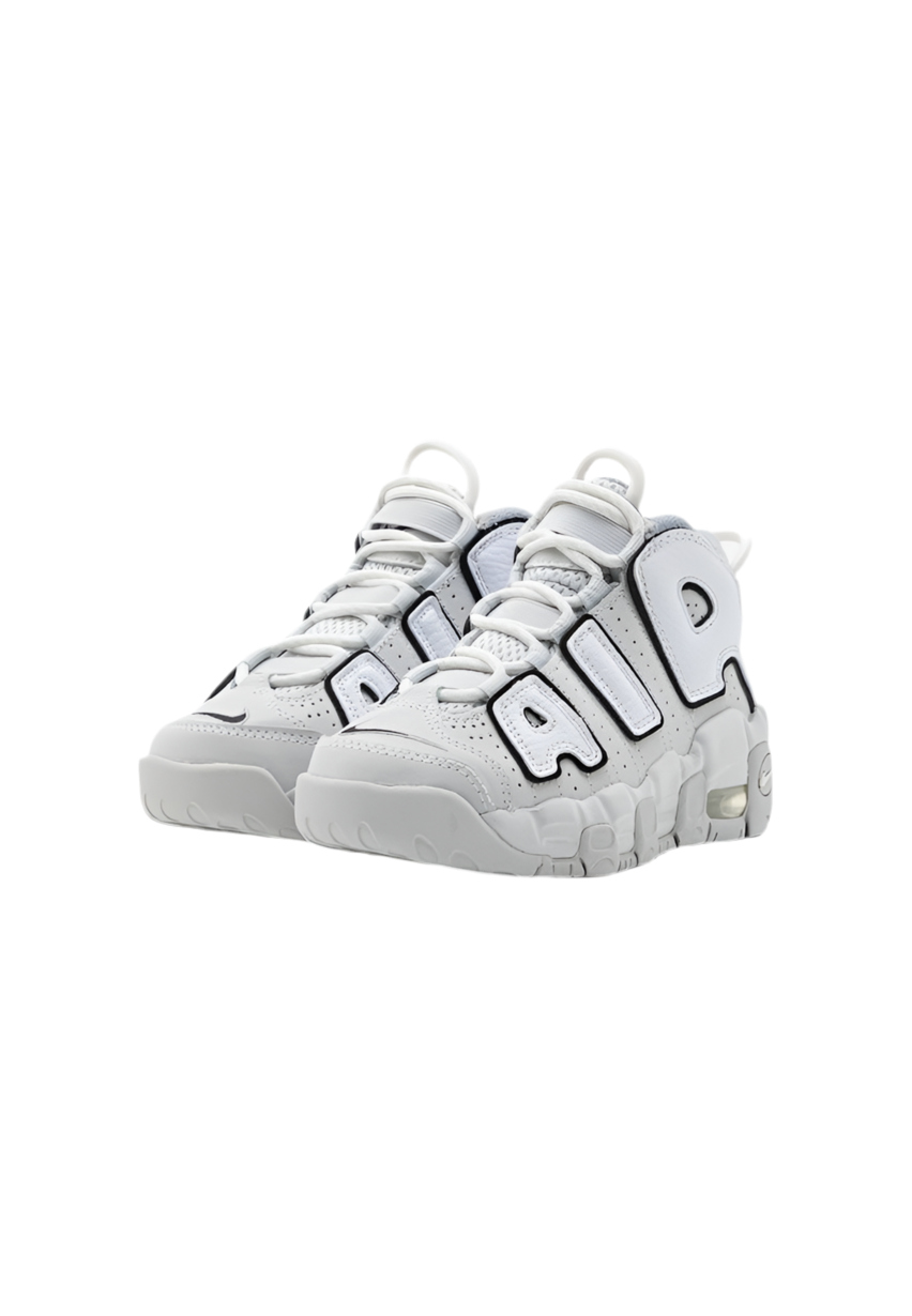 NIKE AIR MORE UPTEMPO WHITE/BLACK