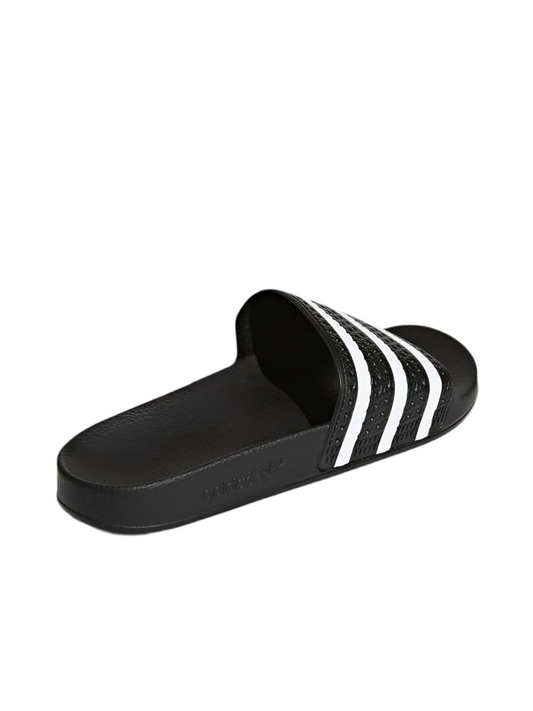 ADIDAS ORIGINALS MEN’s ABILLETE BLACK/WHITE SLIDE