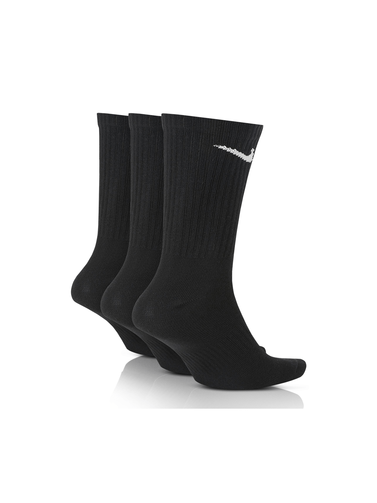 NIKE SOCKS BLACK 3 PAIRS(LONG)