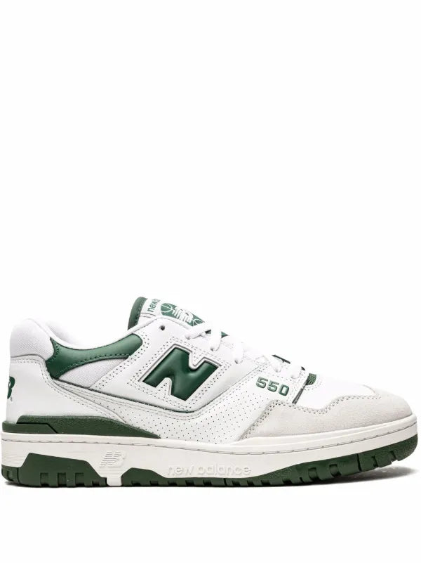 NEW BALANCE 550 WHITE/TEAM FOREST GREEN