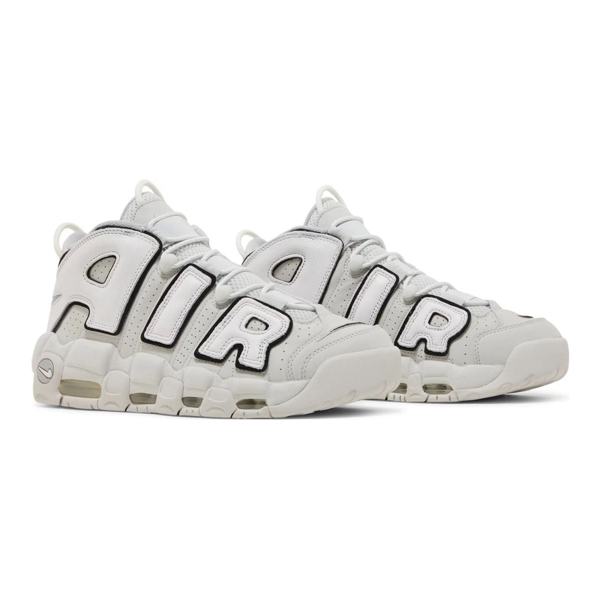 NIKE AIR MORE UPTEMPO WHITE/BLACK