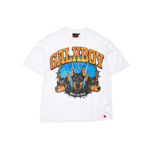 GALXBOY UNDERDOG T-SHIRT WHITE