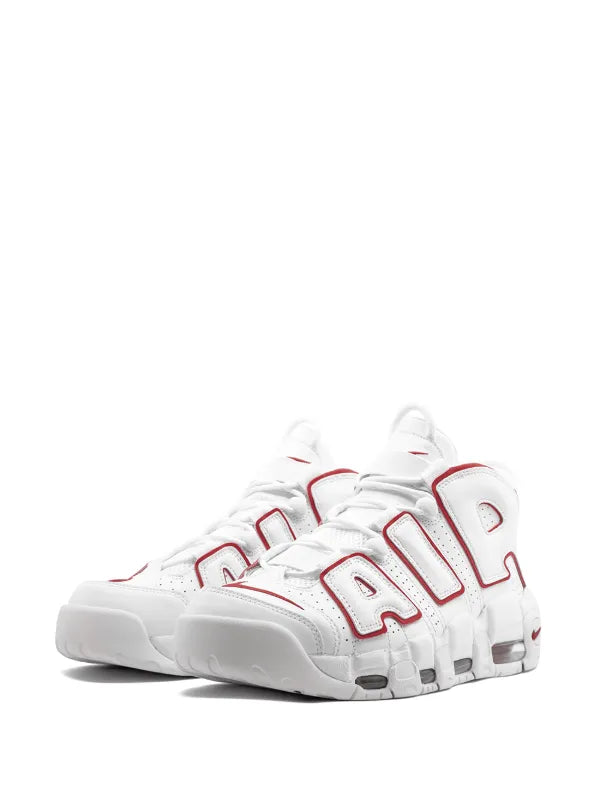 NIKE AIR MORE UPTEMPO WHITE/VARSITY RED