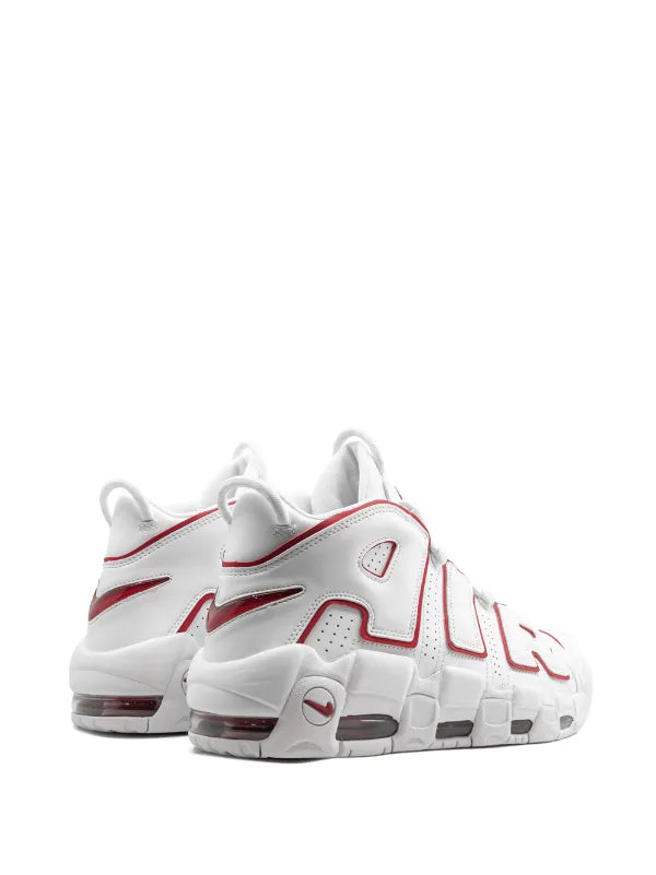 NIKE AIR MORE UPTEMPO WHITE/VARSITY RED