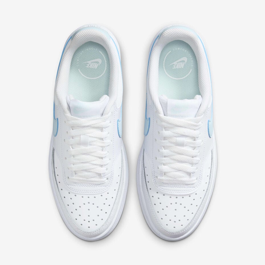 NIKE COURT VISION ALTA WHITE/BLUE