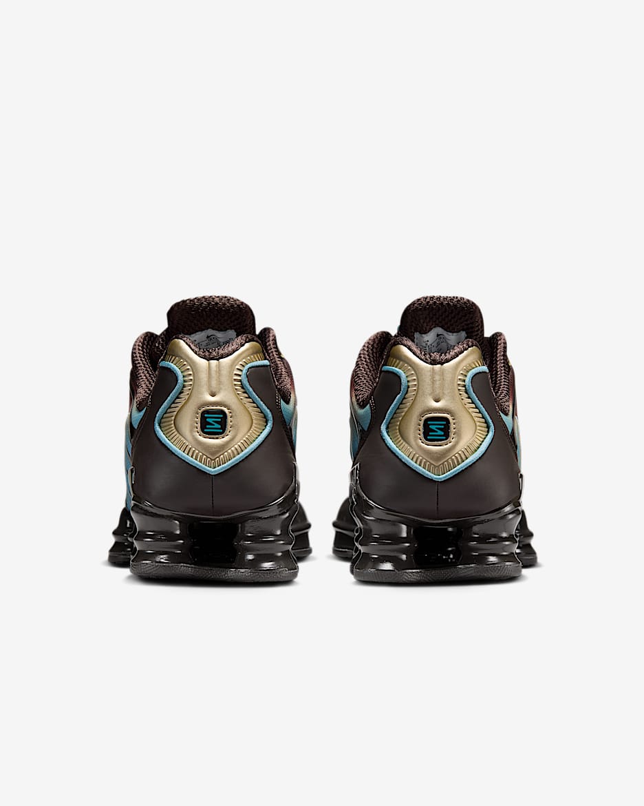 NIKE SHOX TL BROWN DENIM TURQUOISE